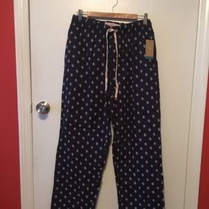 Original Penguin navy cotton lounge pants, M